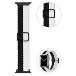 42/44/45mm Twister Braided Solo Loop Fabric Nylon and stainless steel buckle adjustable Strap,suitable for Apple Watch Series 9/SE/ 7 / 6 / 5 / 4 / 3 / 2 / 1