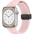 42/44/45/49mm Apple Watch Folding Magnetic Buckle Silicone Strap Series 9/SE/7/6/5/4/3/2/1