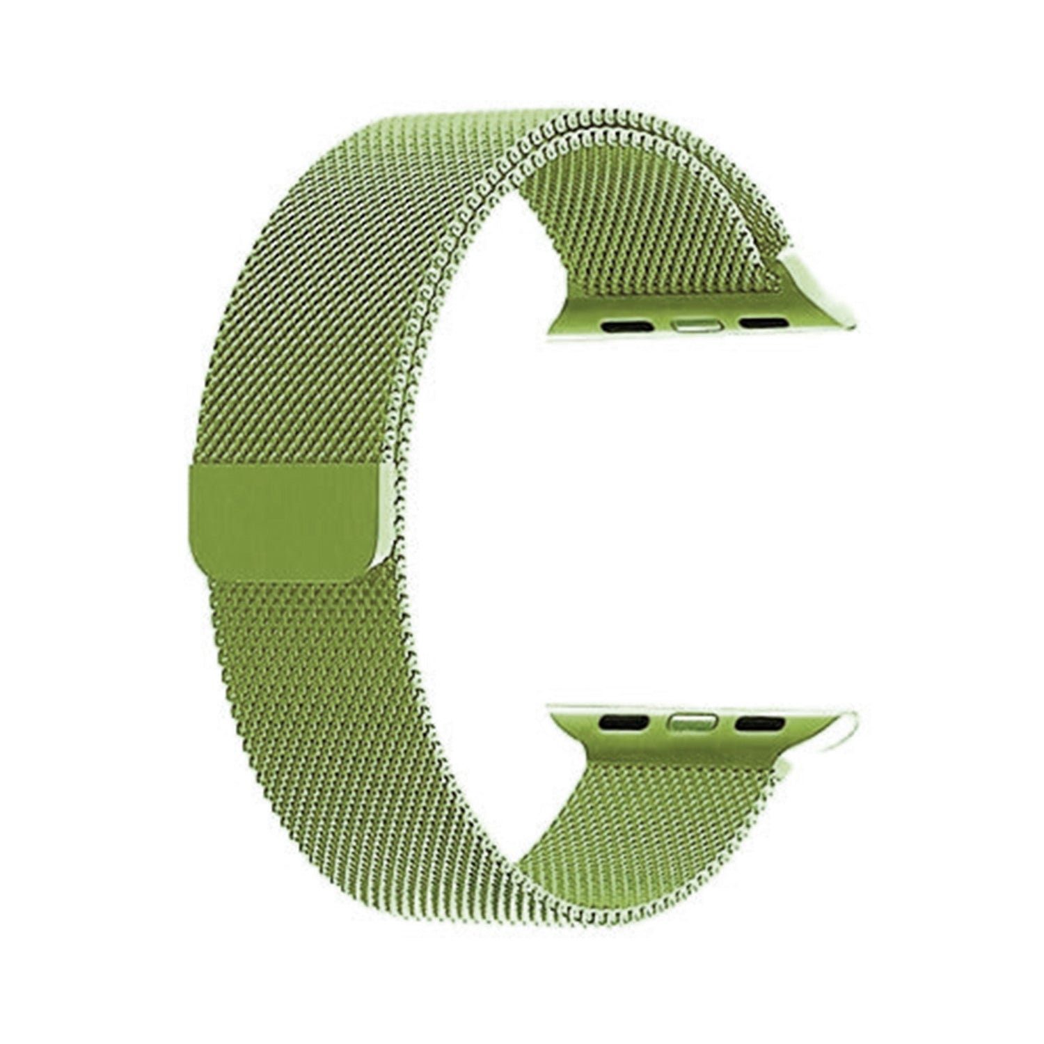 38mm Stainless Steel Wristband  for i-Watch Series 4/3/2/1  Milanese Loop with Strong Magnetic Closure Strap