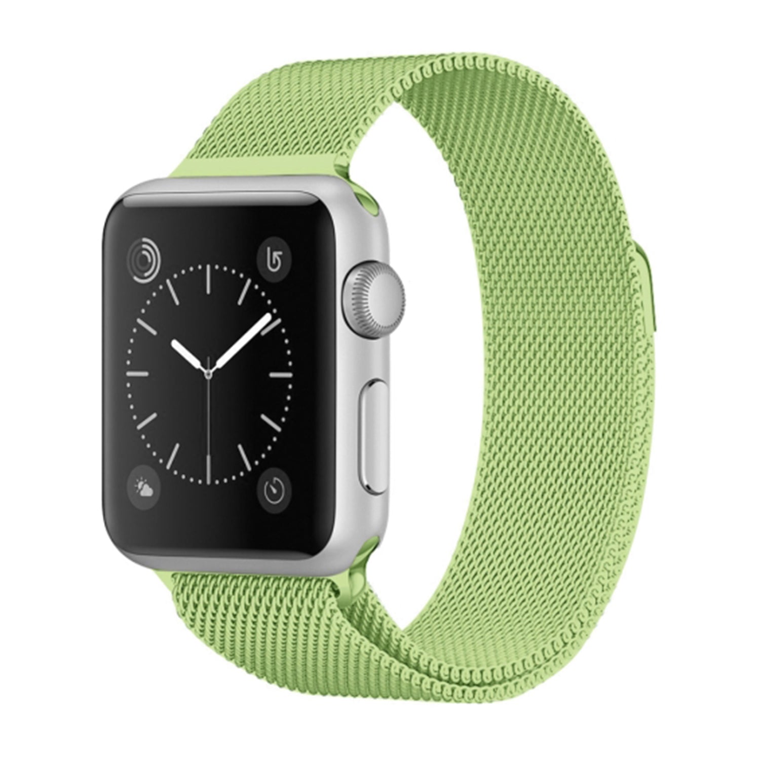 38mm Stainless Steel Wristband  for i-Watch Series 4/3/2/1  Milanese Loop with Strong Magnetic Closure Strap
