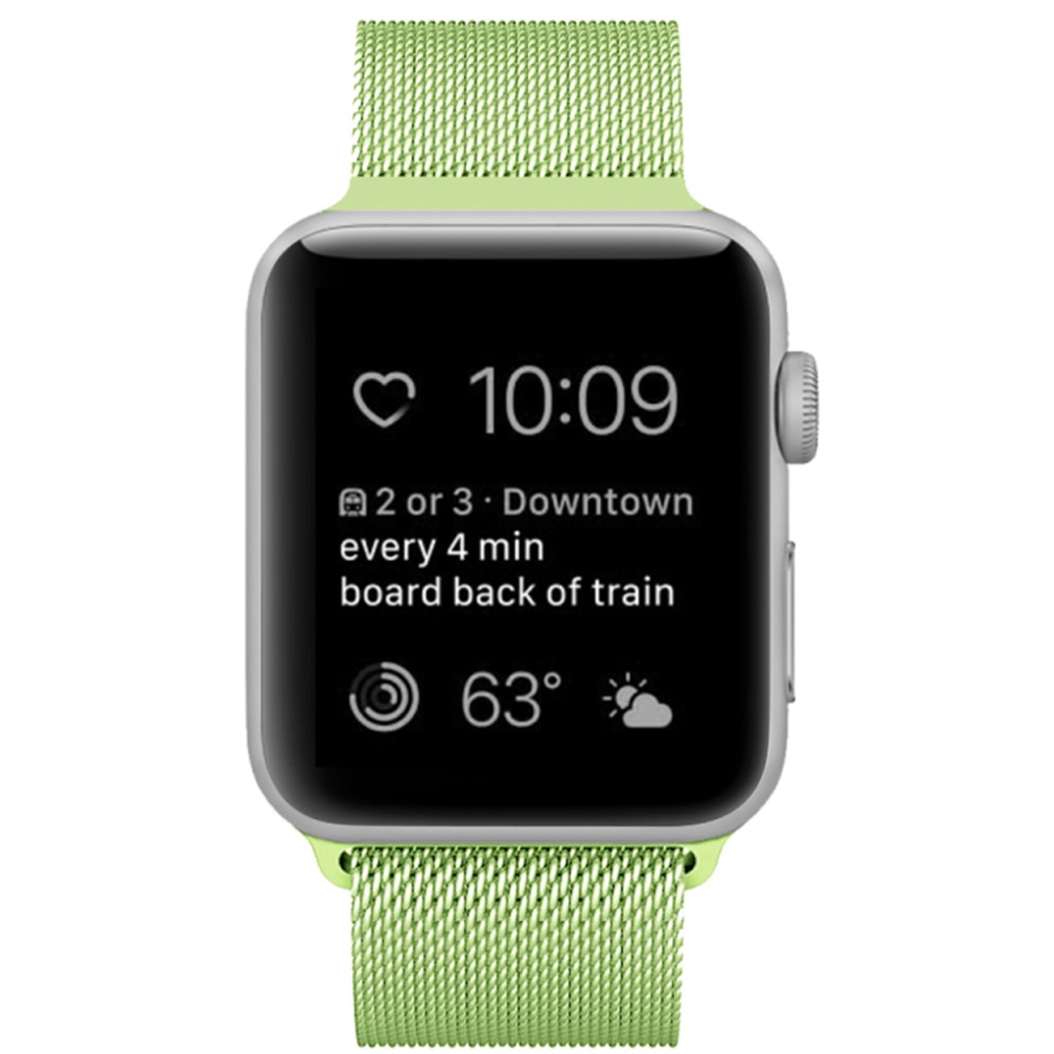 38mm Stainless Steel Wristband  for i-Watch Series 4/3/2/1  Milanese Loop with Strong Magnetic Closure Strap