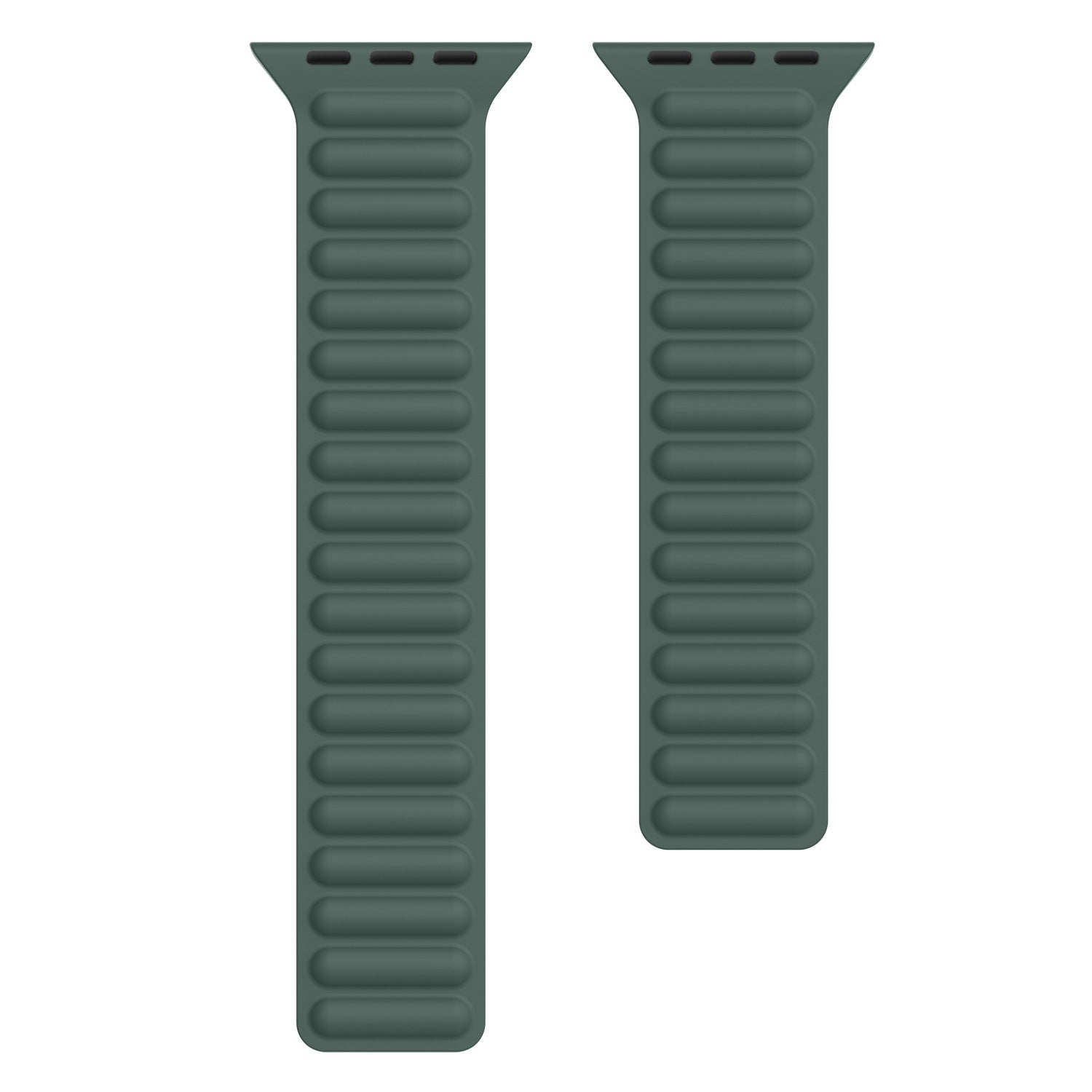 42/44/45/49mm Color magnetic soft silicone strap,Esuitable for Apple Watch Series 9/SE/8/7/6/5/4/3/2/1