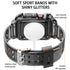 42/44/45mm Glacier transparent jelly strap,Esuitable for Apple Watch series SE/7/6/5/4/3/2/1