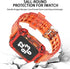 42/44/45mm Glacier transparent jelly strap,Esuitable for Apple Watch series SE/7/6/5/4/3/2/1