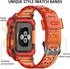 42/44/45mm Glacier transparent jelly strap,Esuitable for Apple Watch series SE/7/6/5/4/3/2/1