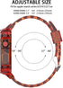 42/44/45mm Glacier transparent jelly strap,Esuitable for Apple Watch series SE/7/6/5/4/3/2/1
