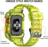 42/44/45mm Glacier transparent jelly strap,Esuitable for Apple Watch series SE/7/6/5/4/3/2/1