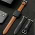 38/40/41mm Apple Watch Plain Leather Strap Series SE/7/6/5/4/3/2/1