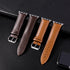 38/40/41mm Apple Watch Plain Leather Strap Series SE/7/6/5/4/3/2/1
