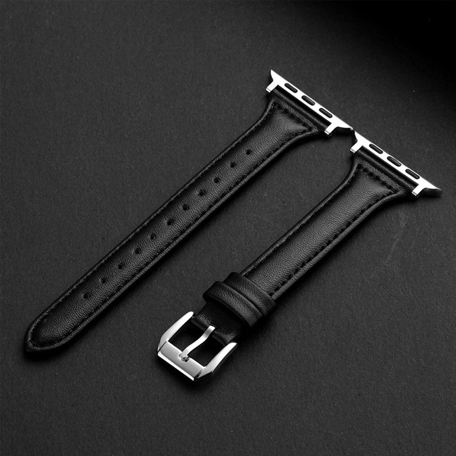38/40/41mm Apple Watch Xiao Man Waist Ultra Fiber Leather Watch Strap Series SE/7/6/5/4/3/2/1