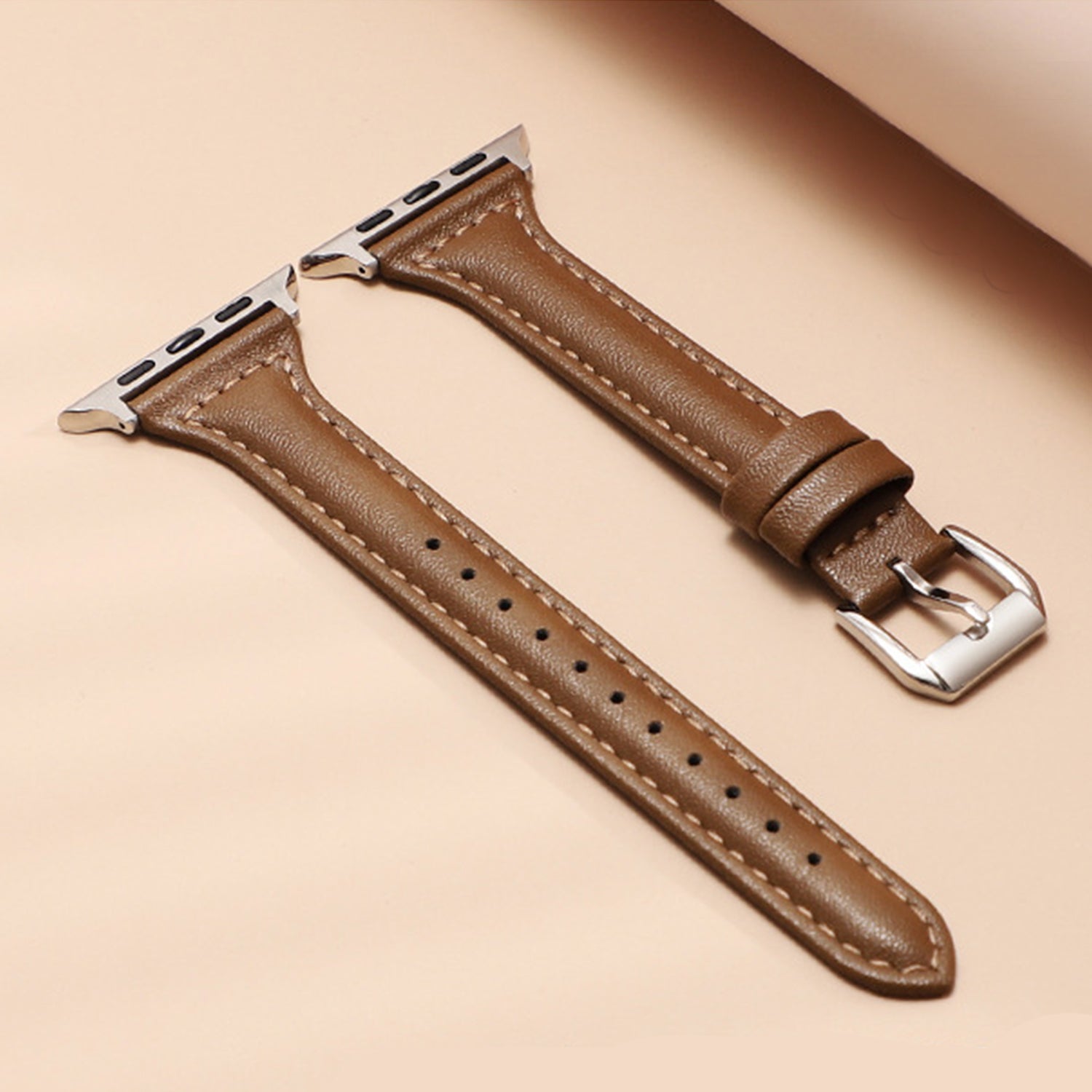 38/40/41mm Apple Watch Xiao Man Waist Ultra Fiber Leather Watch Strap Series SE/7/6/5/4/3/2/1