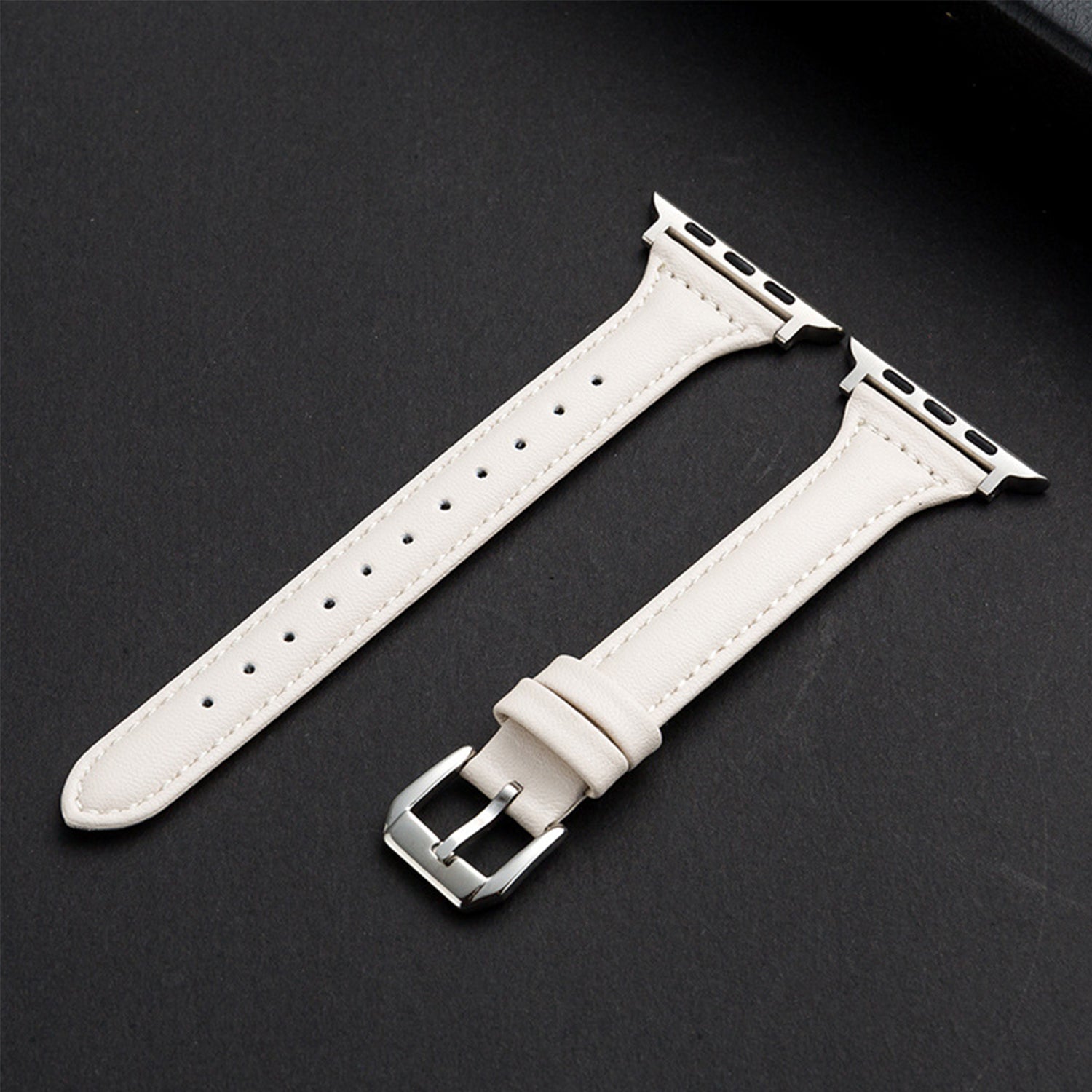 38/40/41mm Apple Watch Xiao Man Waist Ultra Fiber Leather Watch Strap Series SE/7/6/5/4/3/2/1