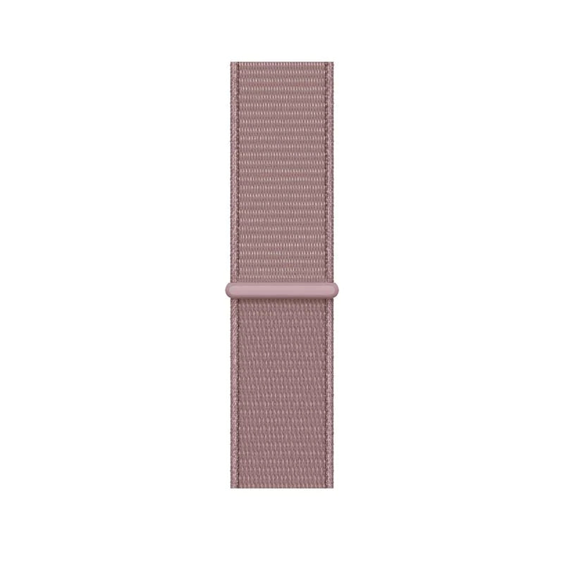 38/40/41mm Adjustable fine woven nylon sport loop Fine woven nylon sport loop strap, Esuitable for Apple Watch series SE/7/6/5/4/3/2/1