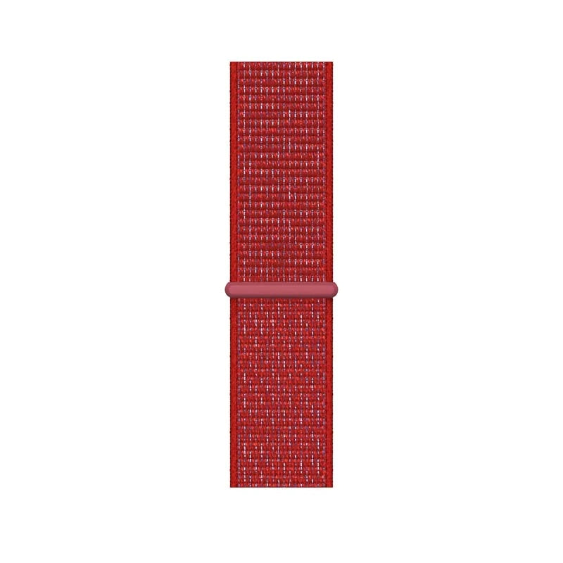 38/40/41mm Adjustable fine woven nylon sport loop Fine woven nylon sport loop strap, Esuitable for Apple Watch series SE/7/6/5/4/3/2/1