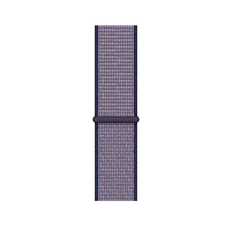 38/40/41mm Adjustable fine woven nylon sport loop Fine woven nylon sport loop strap, Esuitable for Apple Watch series SE/7/6/5/4/3/2/1