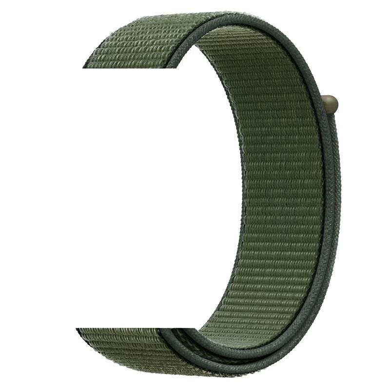 38/40/41mm Adjustable fine woven nylon sport loop Fine woven nylon sport loop strap, Esuitable for Apple Watch series SE/7/6/5/4/3/2/1
