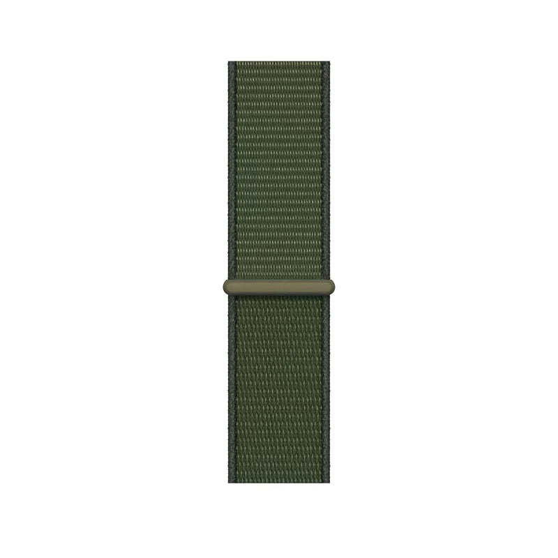 38/40/41mm Adjustable fine woven nylon sport loop Fine woven nylon sport loop strap, Esuitable for Apple Watch series SE/7/6/5/4/3/2/1