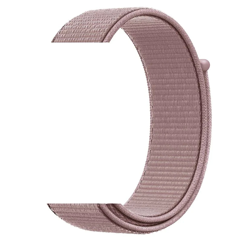 38/40/41mm Adjustable fine woven nylon sport loop Fine woven nylon sport loop strap, Esuitable for Apple Watch series SE/7/6/5/4/3/2/1