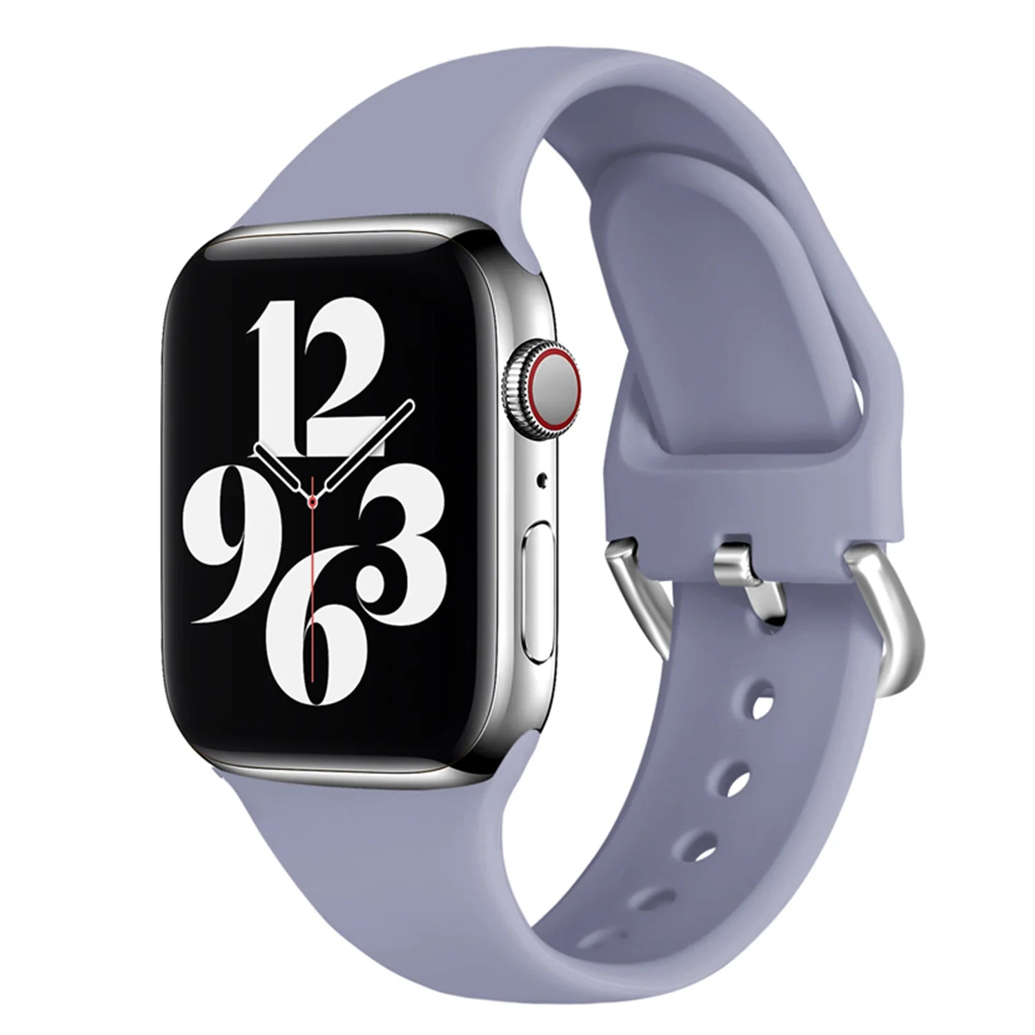 38/40/41mm Soft silicone strap, suitable for Apple Watch series SE/7/6/5/4/3/2/1