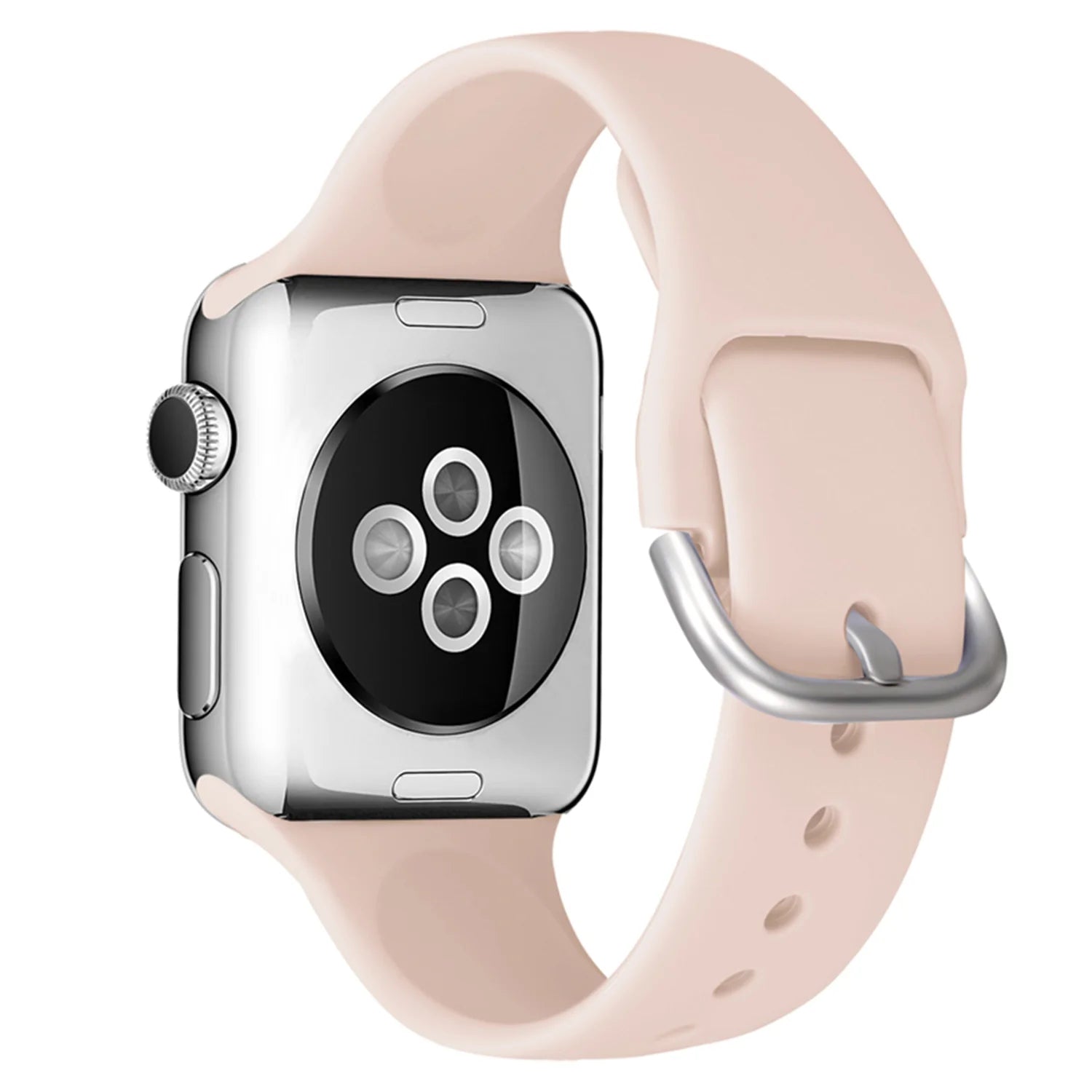 38/40/41mm Soft silicone strap, suitable for Apple Watch series SE/7/6/5/4/3/2/1