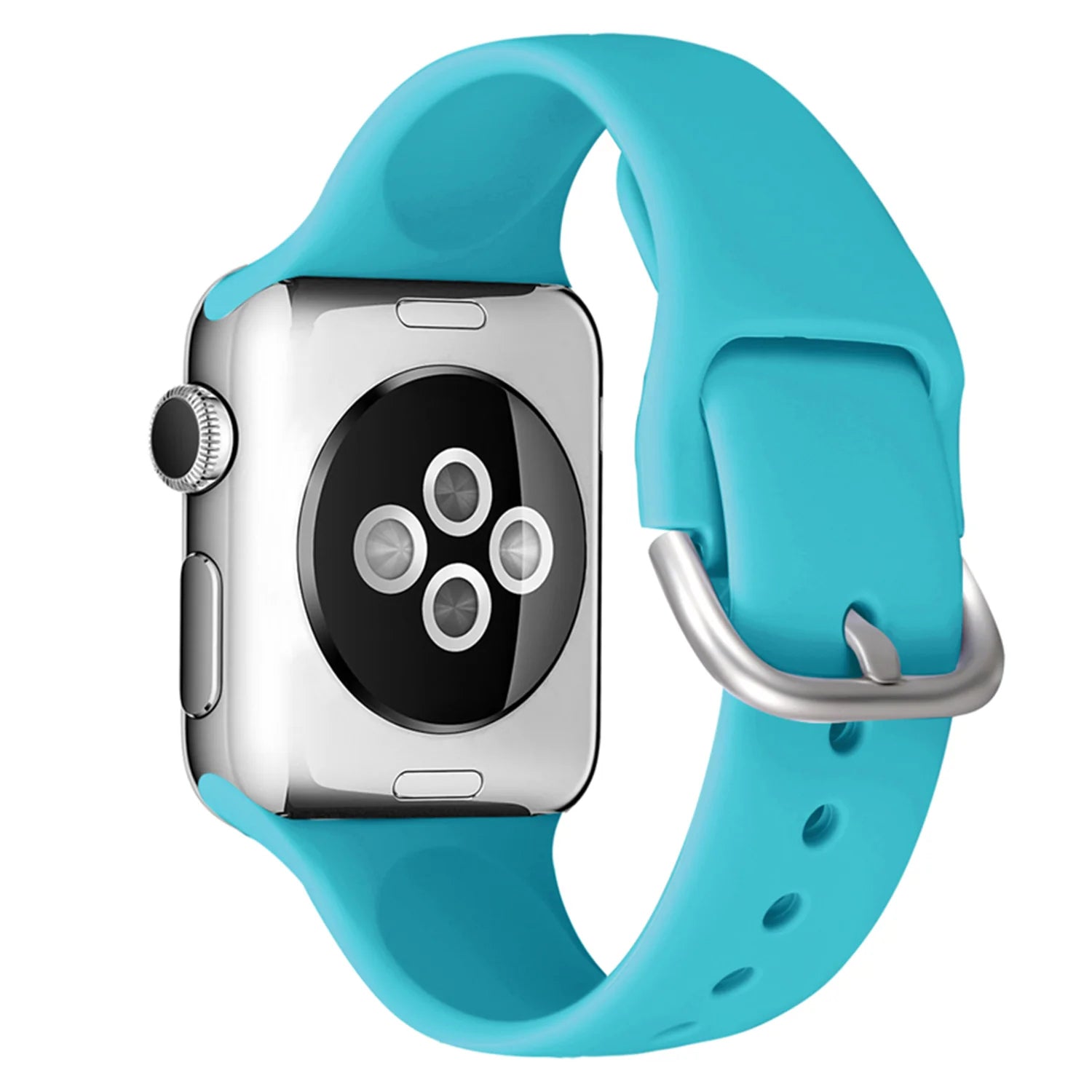 38/40/41mm Soft silicone strap, suitable for Apple Watch series SE/7/6/5/4/3/2/1