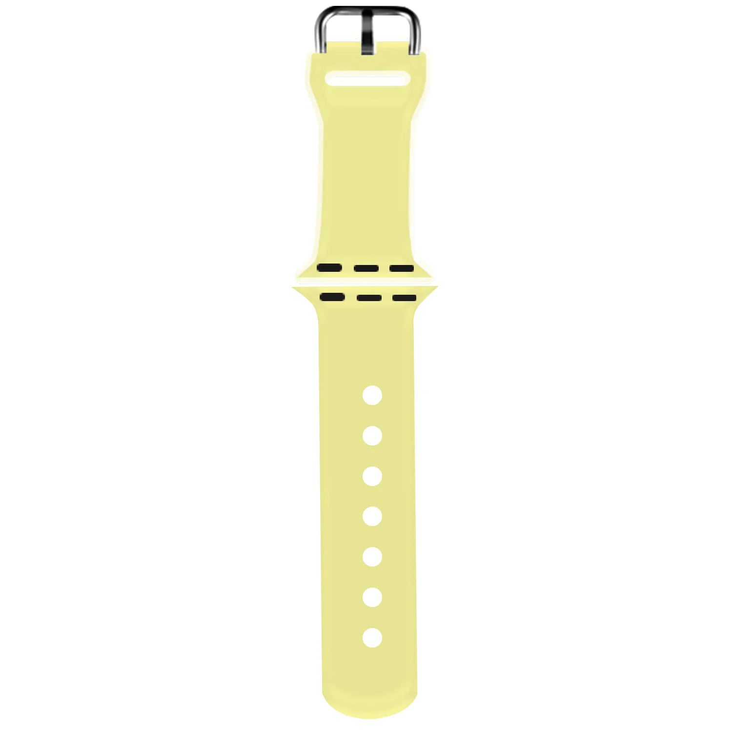 38/40/41mm Soft silicone strap, suitable for Apple Watch series SE/7/6/5/4/3/2/1