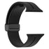 38/40/41mm Apple Watch Folding Magnetic Buckle Silicone Strap Series SE/7/6/5/4/3/2/1