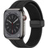 38/40/41mm Apple Watch Folding Magnetic Buckle Silicone Strap Series SE/7/6/5/4/3/2/1