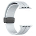 38/40/41mm Apple Watch Folding Magnetic Buckle Silicone Strap Series SE/7/6/5/4/3/2/1