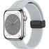 38/40/41mm Apple Watch Folding Magnetic Buckle Silicone Strap Series SE/7/6/5/4/3/2/1