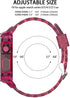38/40/41mm Glacier transparent jelly strap,Esuitable for Apple Watch series SE/7/6/5/4/3/2/1