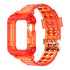 38/40/41mm Glacier transparent jelly strap,Esuitable for Apple Watch series SE/7/6/5/4/3/2/1