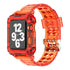 38/40/41mm Glacier transparent jelly strap,Esuitable for Apple Watch series SE/7/6/5/4/3/2/1