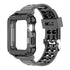38/40/41mm Glacier transparent jelly strap,Esuitable for Apple Watch series SE/7/6/5/4/3/2/1