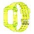 38/40/41mm Glacier transparent jelly strap,Esuitable for Apple Watch series SE/7/6/5/4/3/2/1