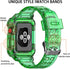 38/40/41mm Glacier transparent jelly strap,Esuitable for Apple Watch series SE/7/6/5/4/3/2/1