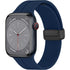 38/40/41mm Apple Watch Folding Magnetic Buckle Silicone Strap Series SE/7/6/5/4/3/2/1