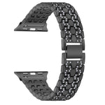 38/40mm Alloy jewelry watch band inlaid with diamonds for i-Watch SE/6/5/4/3/2/1