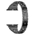 38/40/41mm Apple Watch SE Series7/6/5/4/3/2/1 Bling diamond Metal Strap Lady's Replacemnet Band with Butterfly Folding Clasp