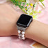 38/40mmShiny elastic beaded rhinestone bracelet for Apple Watch series SE /6/ 5/ 4 /3/ 2/1 /