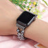 38/40mmShiny elastic beaded rhinestone bracelet for Apple Watch series SE /6/ 5/ 4 /3/ 2/1 /