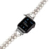 38/40mmShiny elastic beaded rhinestone bracelet for Apple Watch series SE /6/ 5/ 4 /3/ 2/1 /