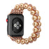 38/40mmShiny elastic beaded rhinestone bracelet for Apple Watch series SE /6/ 5/ 4 /3/ 2/1 /