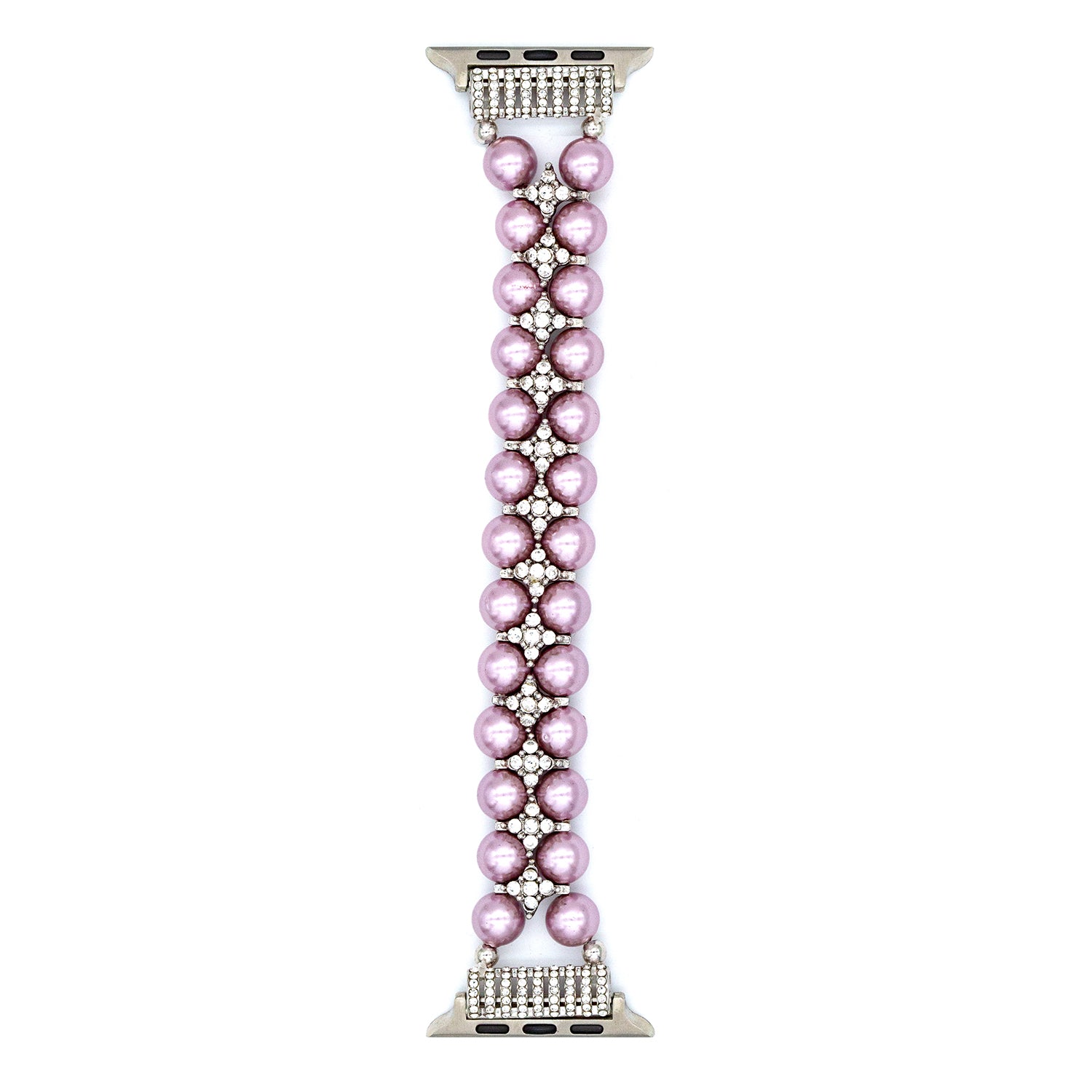 38/40mmShiny elastic beaded rhinestone bracelet for Apple Watch series SE /6/ 5/ 4 /3/ 2/1 /