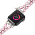 38/40mmShiny elastic beaded rhinestone bracelet for Apple Watch series SE /6/ 5/ 4 /3/ 2/1 /