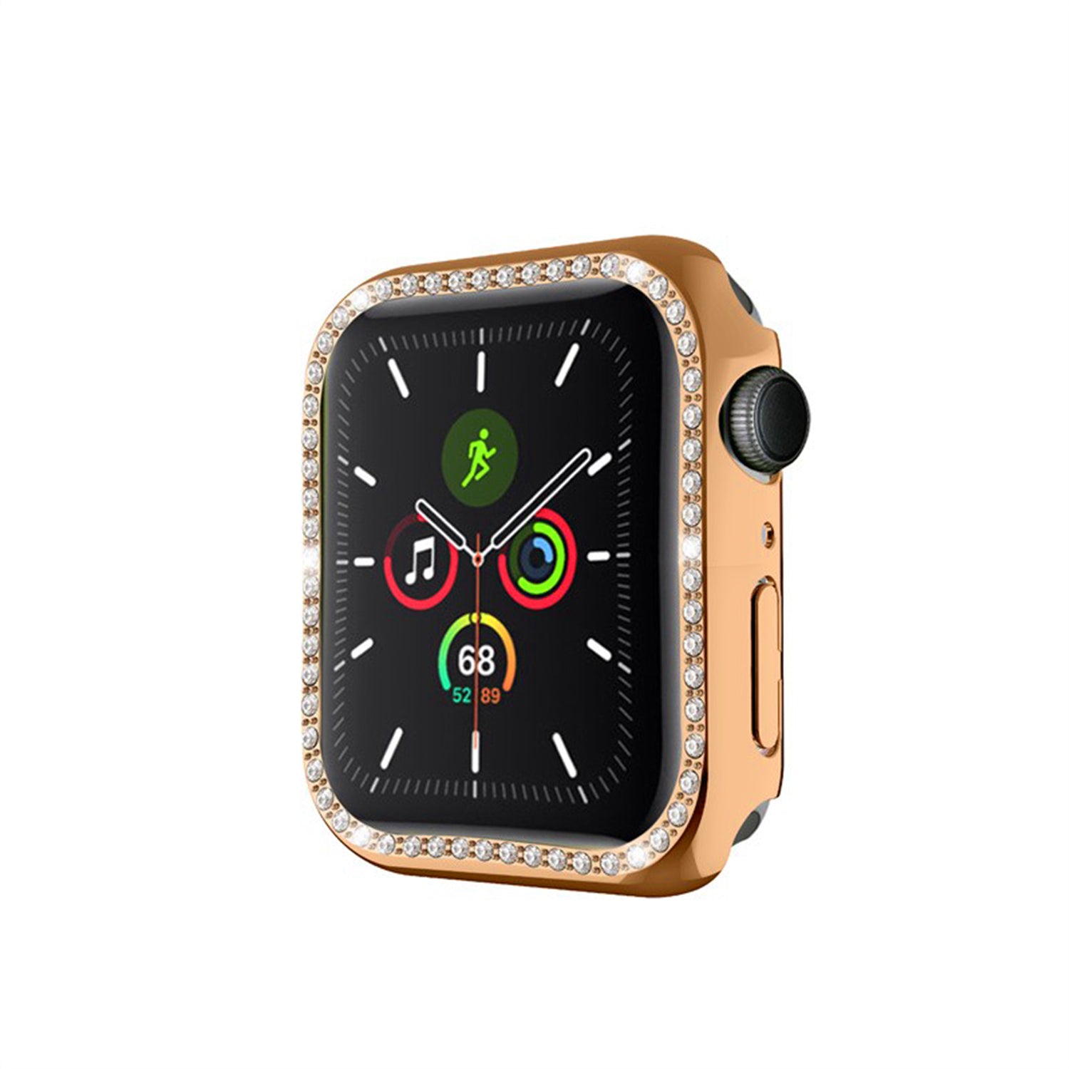 38mm PC Electroplated Single Row Drill Suitable For Apple Watch 7
