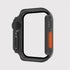 2 in 1 (40MM) PC material half pack case with screen protector for Apple Watch  SE(2/1)6/5/4