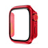2 in 1 (44MM) PC material half pack case with screen protector for Apple Watch SE(2/1)6/5/4