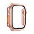 2 in 1 (45MM) PC material half pack case with screen protector for Apple Watch Series 9/8/7