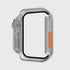 2 in 1 (44MM) PC material half pack case with screen protector for Apple Watch SE(2/1)6/5/4